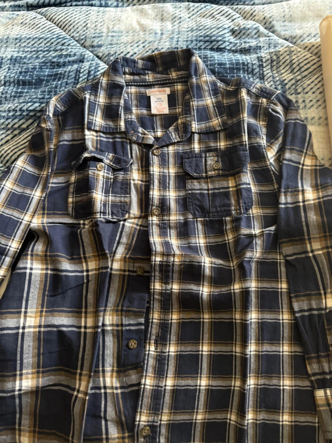 Joe Fresh Kids Plaid Shirt - XL/TG (14) - photo 2