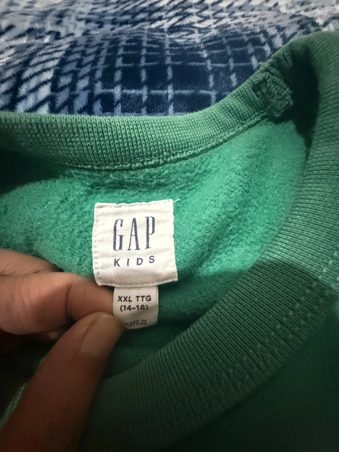 Gap Kids Green 'Legendary' Crewneck Sweatshirt XXL - photo 2