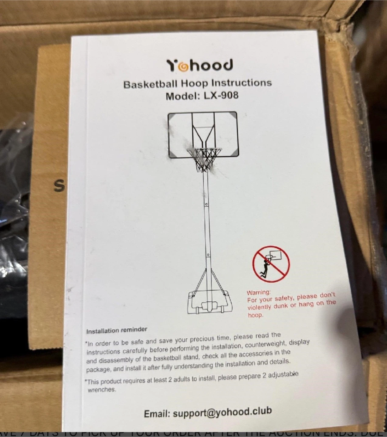 Basketball Hoop Outdoor 4.82-8.53ft - photo 5