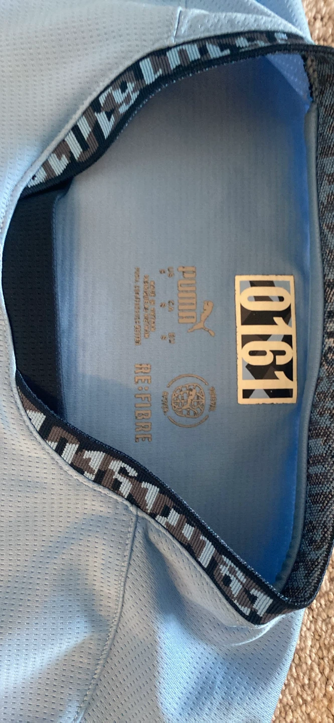 Manchester City PUMA Authentic Licensed Football Jersey - photo 2