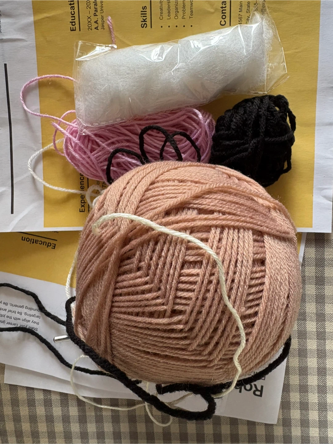Castle Craft Crochet Kit - Bear Basket