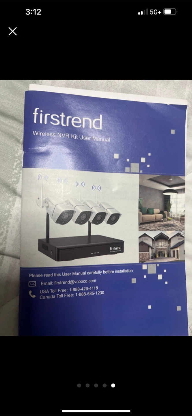 Firstrend Wireless NVR Security Camera System - 8 Channel - photo 2