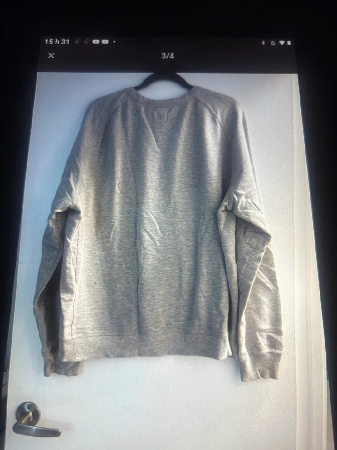 Chandail Champion Gris - photo 3