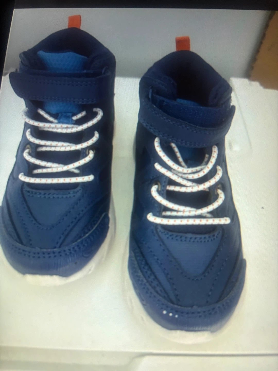 Bottines pour enfants bleues