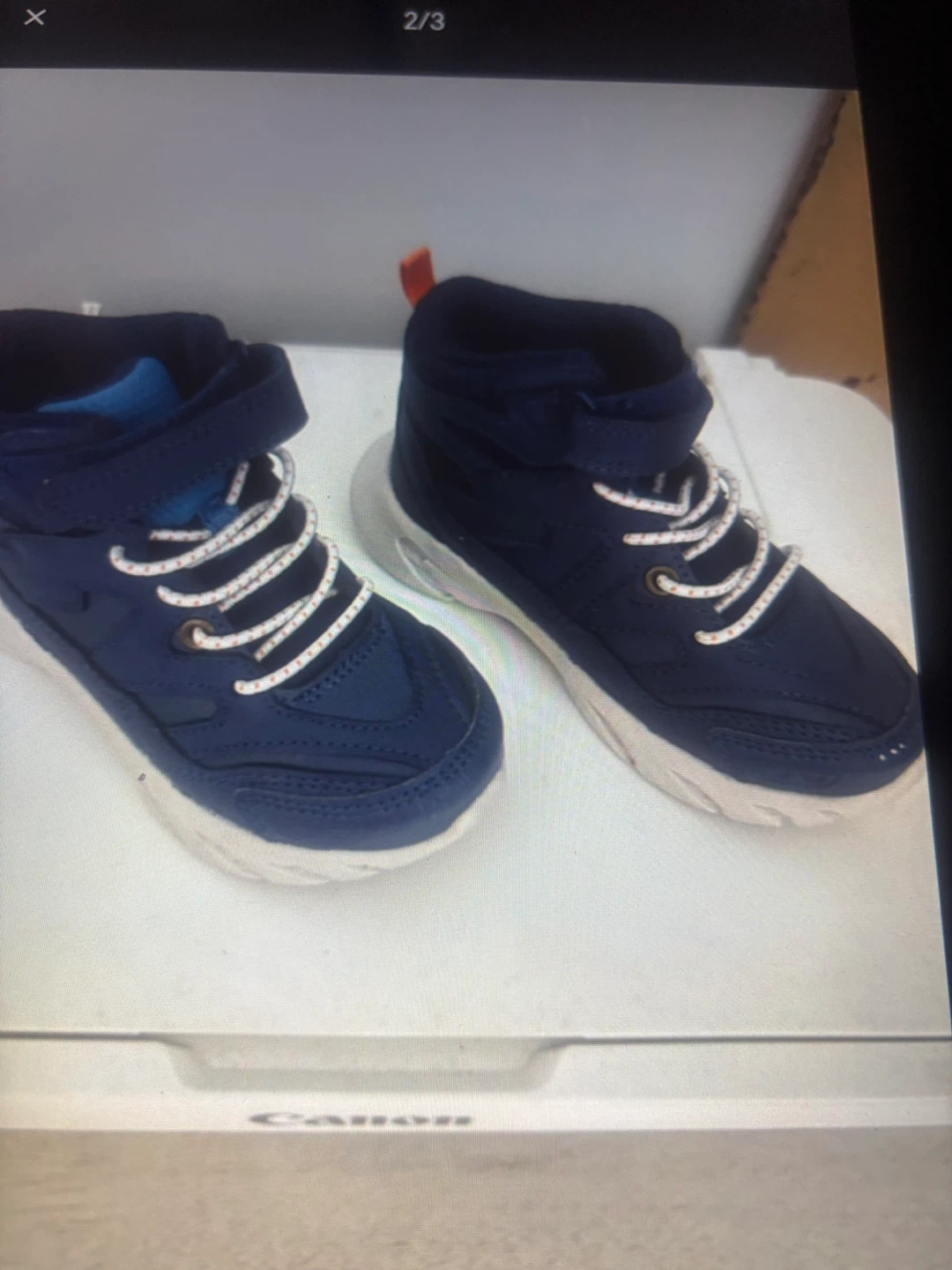 Bottines pour enfants bleues - photo 2