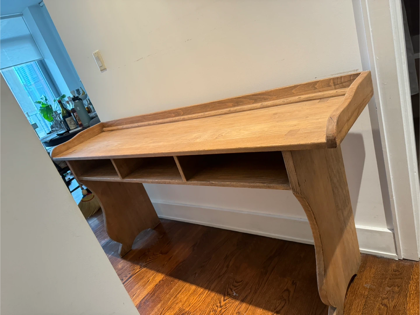 Pottery Barn Wooden Hallway Console Table