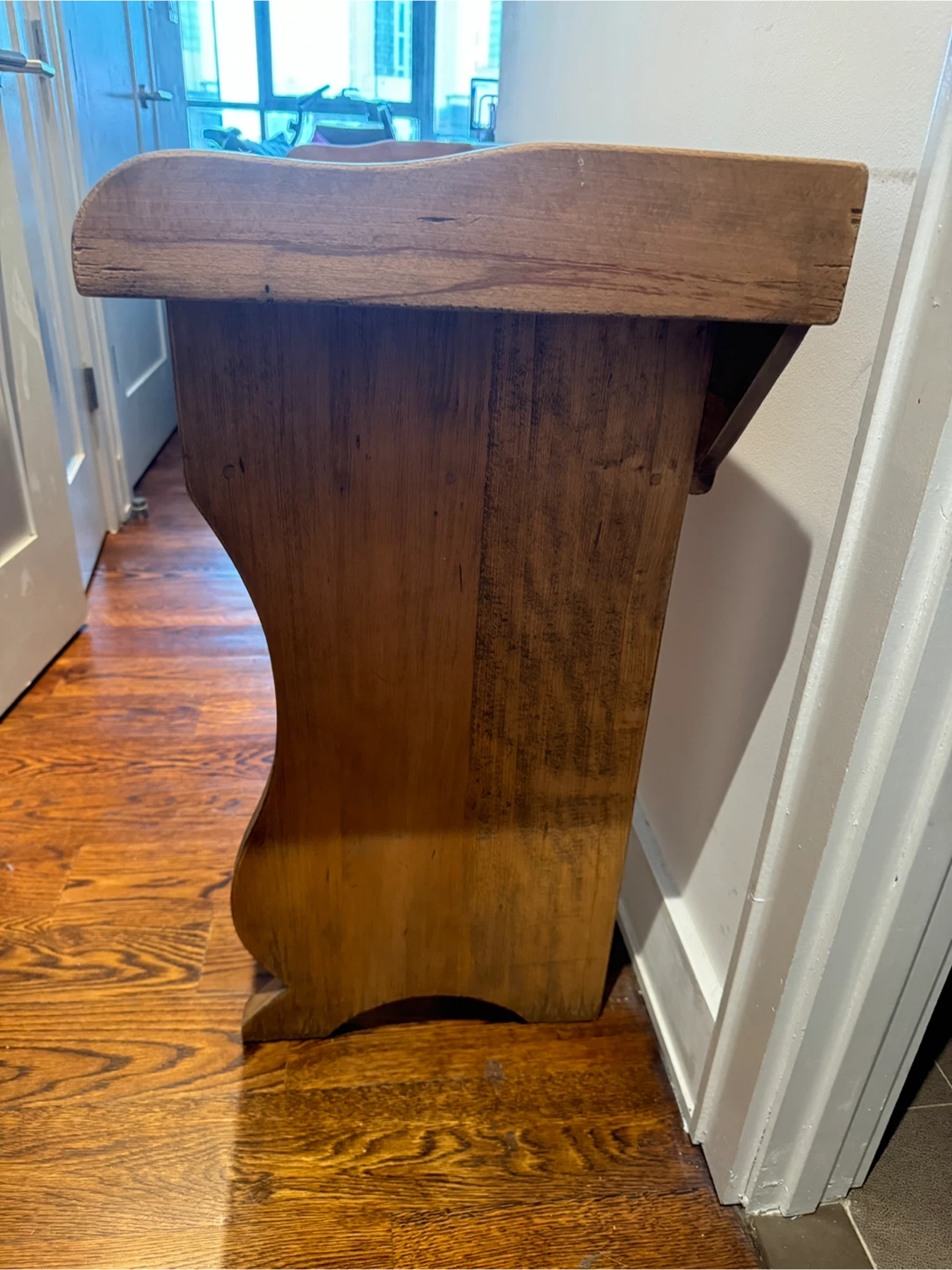 Pottery Barn Wooden Hallway Console Table - photo 3