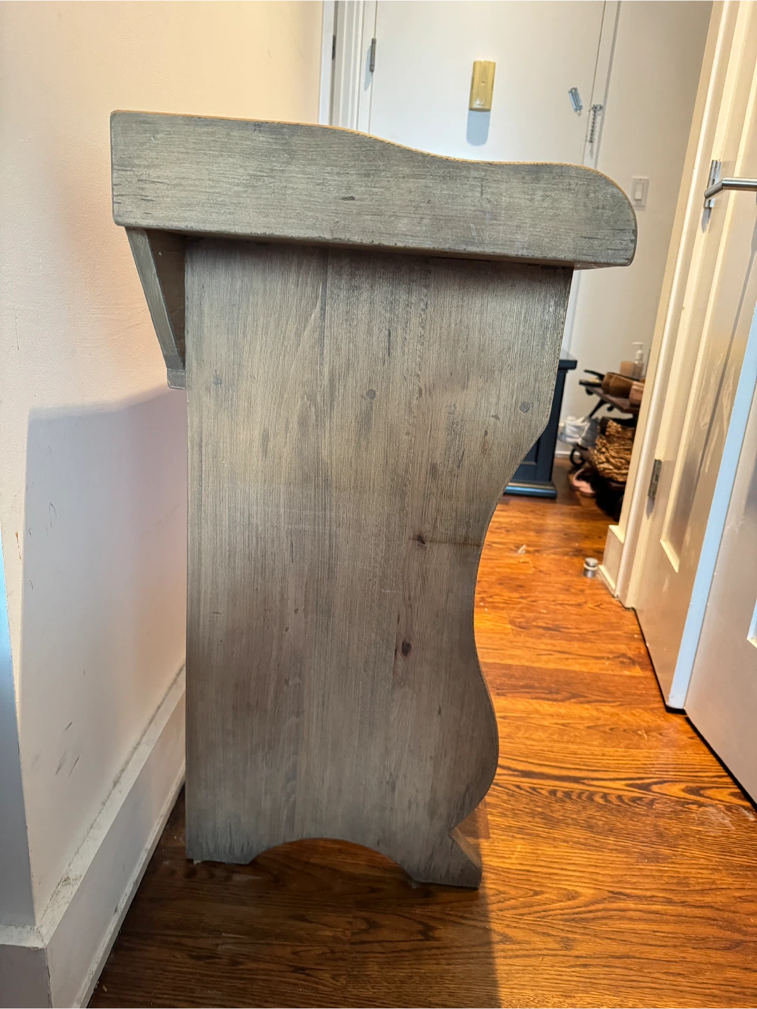 Pottery Barn Wooden Hallway Console Table - photo 5