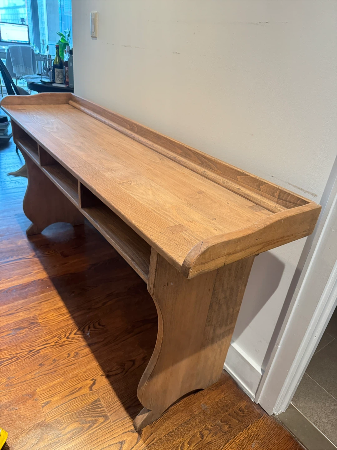 Pottery Barn Wooden Hallway Console Table - photo 2