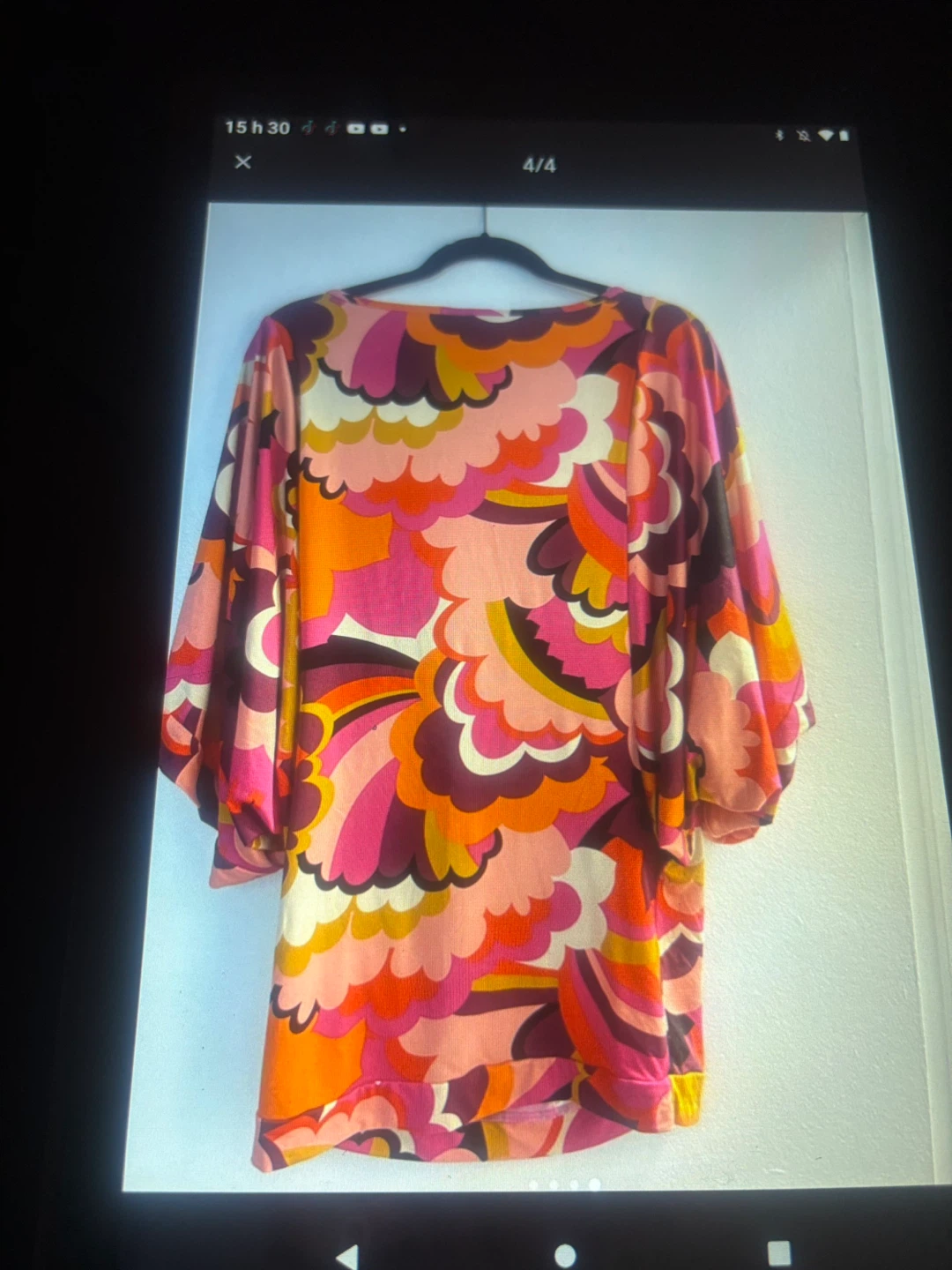 Robe Trina Turk à imprimé psychédélique - photo 4