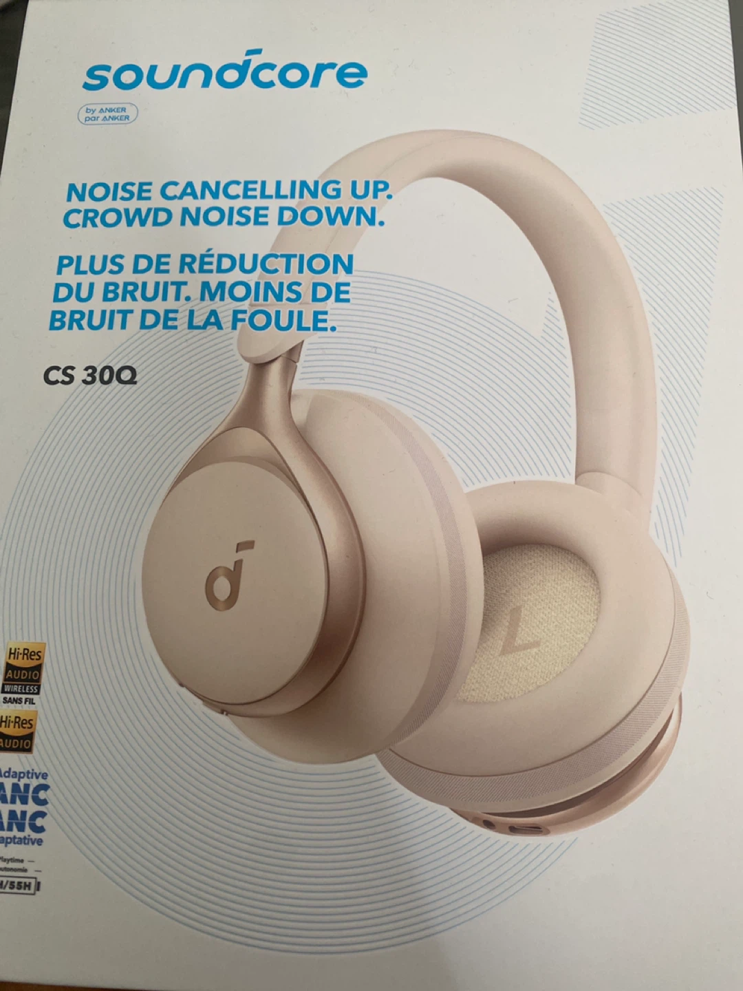 Soundcore CS 30Q Wireless Noise Cancelling Headphones - photo 3