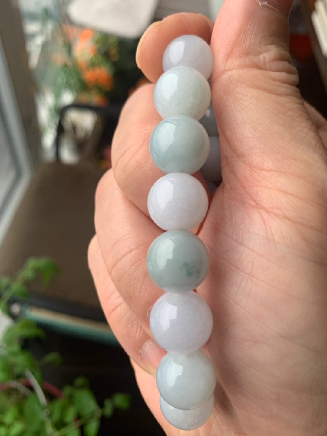 13.3mm Nuobing Burmese Jade Bracelet - photo 4