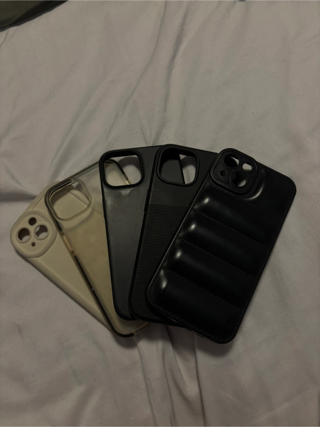 Set of 5 iPhone 15 Phone Cases