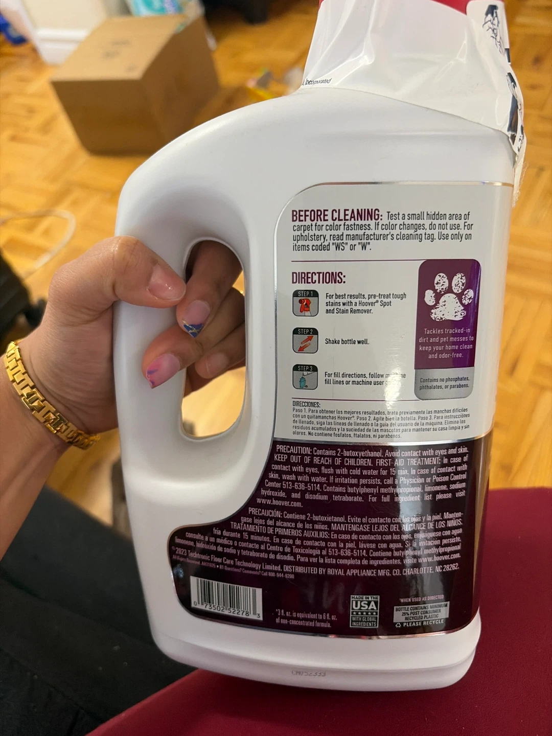 Hoover Carpet Cleaner Pet - 2X Concentrated - photo 2