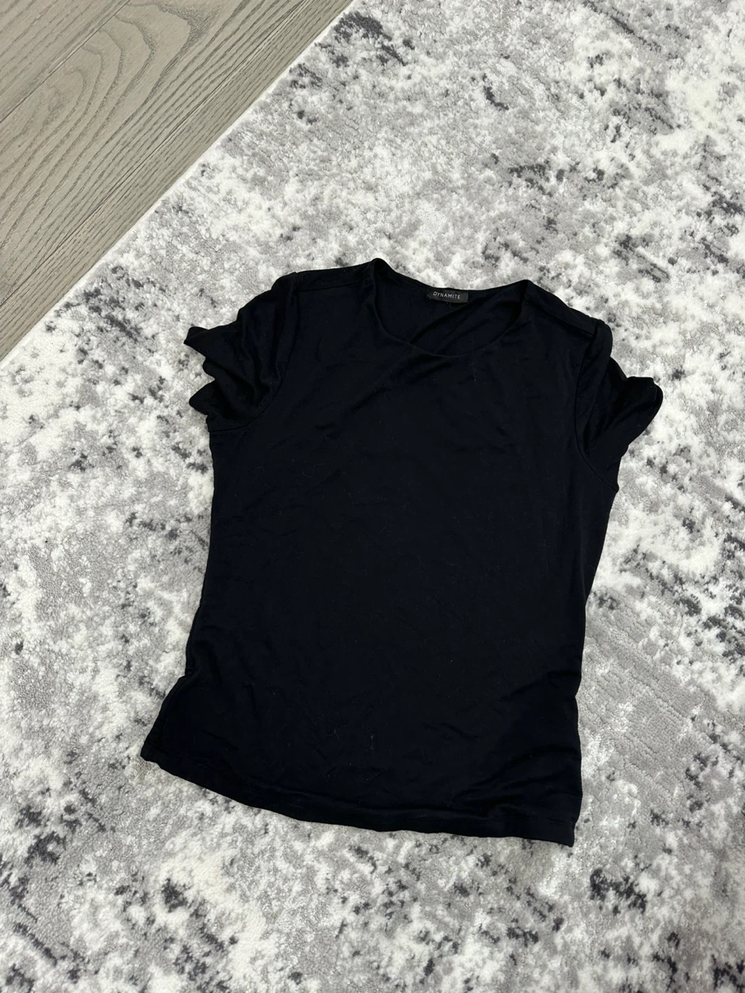 DYNAMITE Black T-Shirt