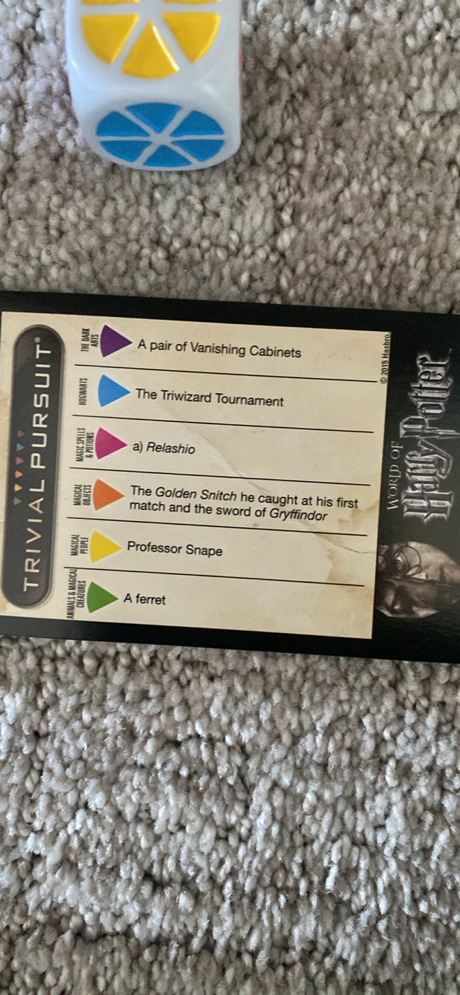 Trivial Pursuit: Word of Harry Potter - photo 4
