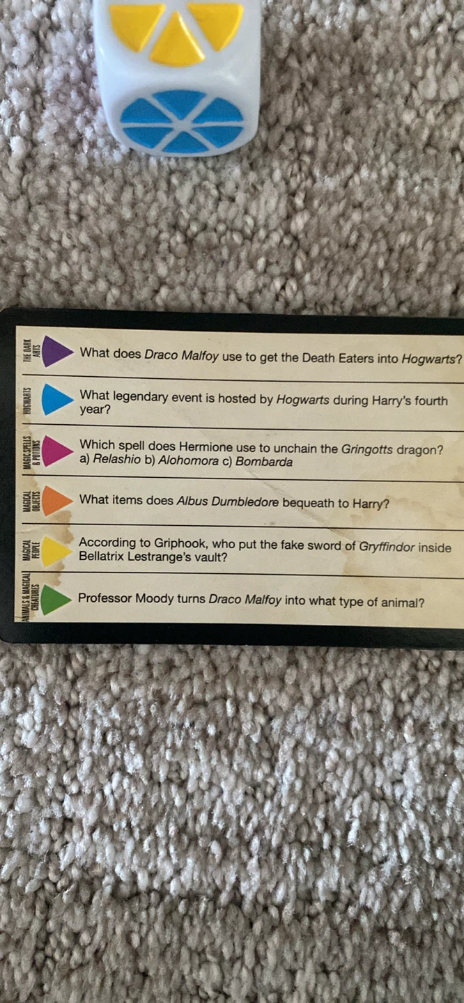 Trivial Pursuit: Word of Harry Potter - photo 3