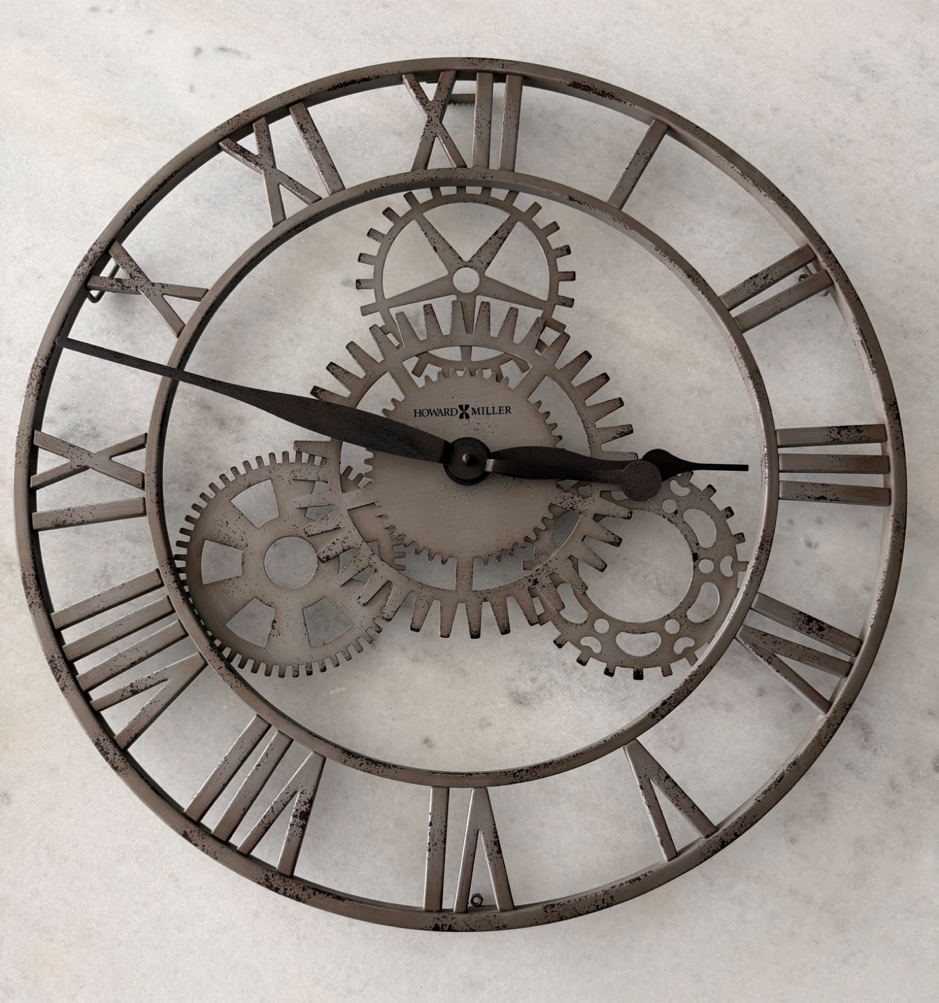 Howard Miller Wall Clock with Gears