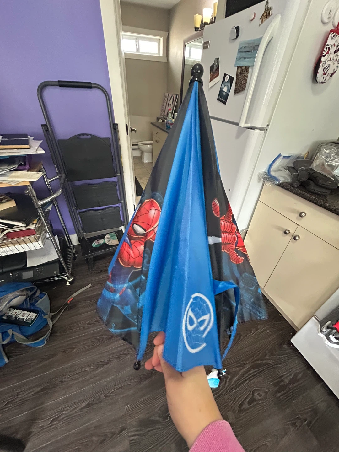 Kids spider man umbrella🥕 - photo 2