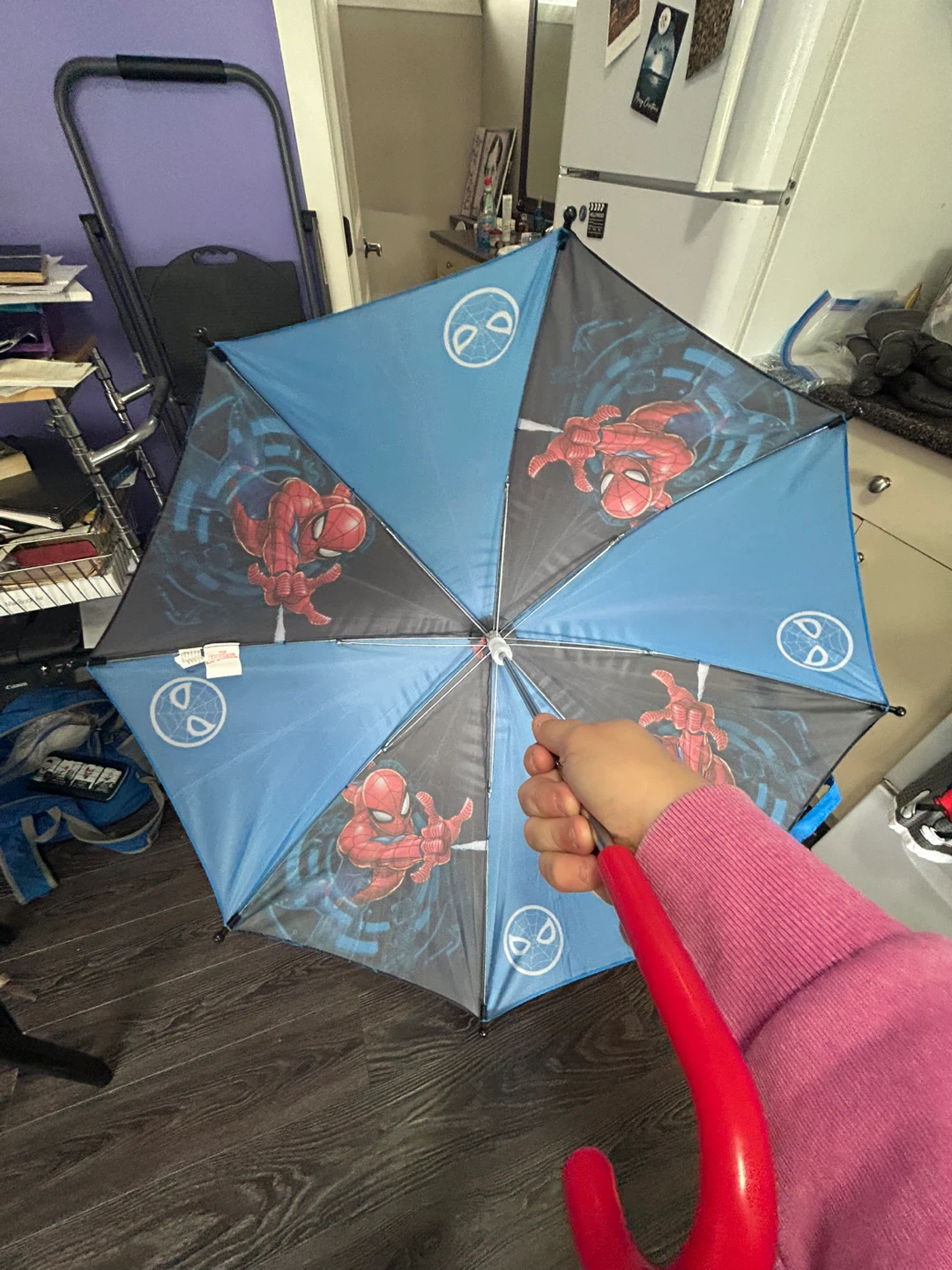 Kids spider man umbrella🥕 - photo 4