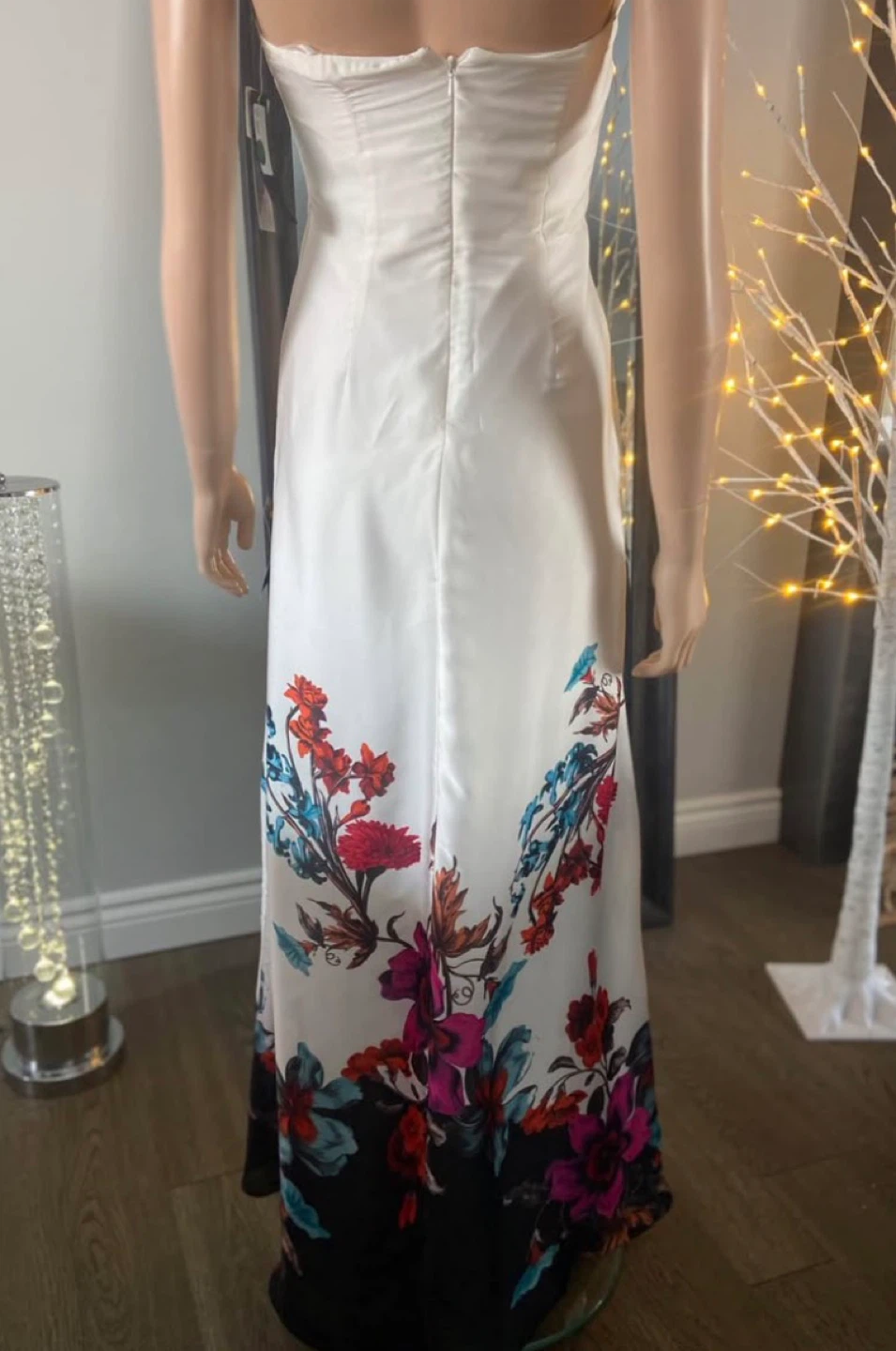 🥕 NWT: AQUA Full-Length Satin Strapless Dress (Sizes 2 & 4) 🥕 - photo 5
