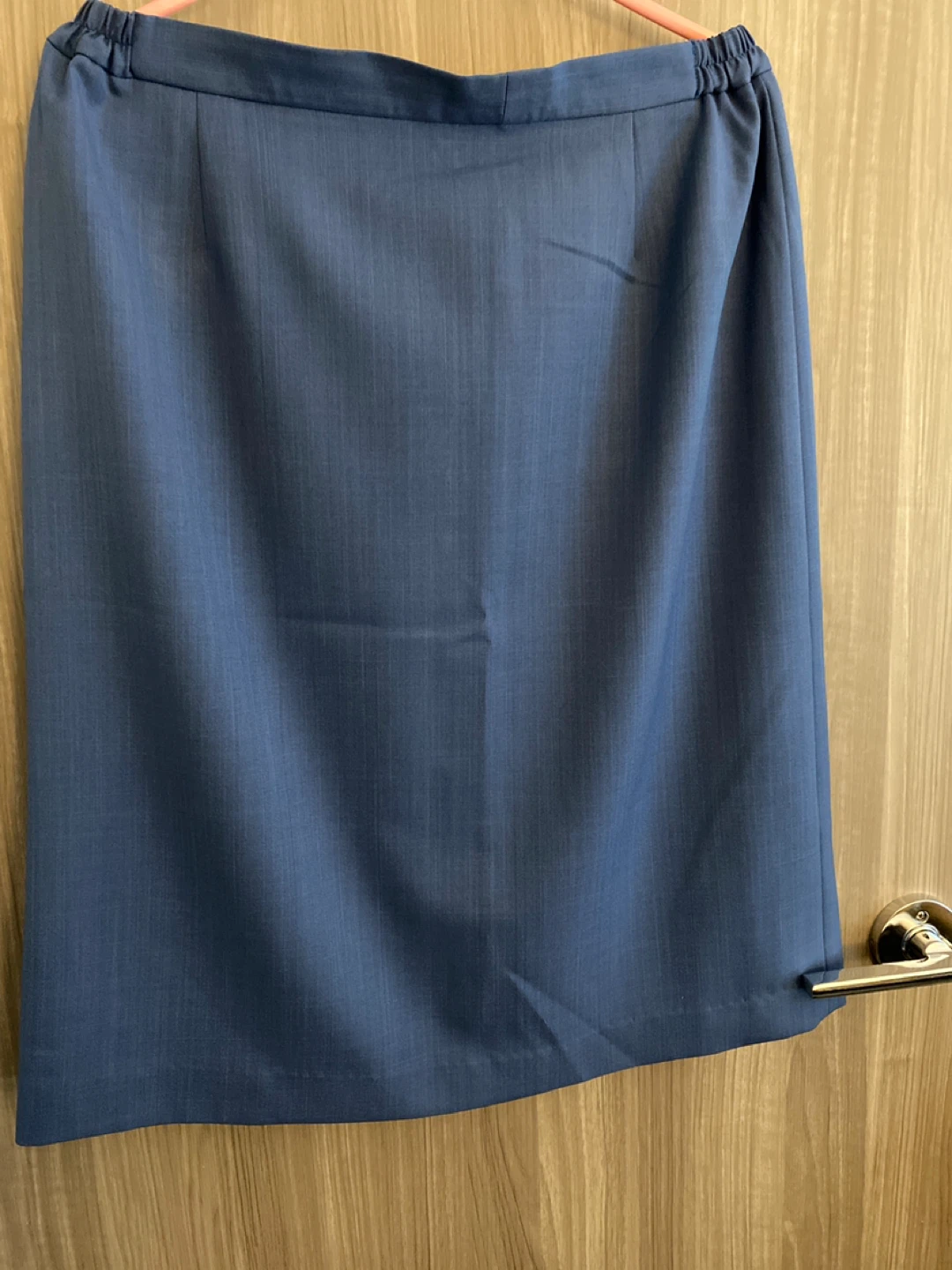 Blue Pencil Skirt