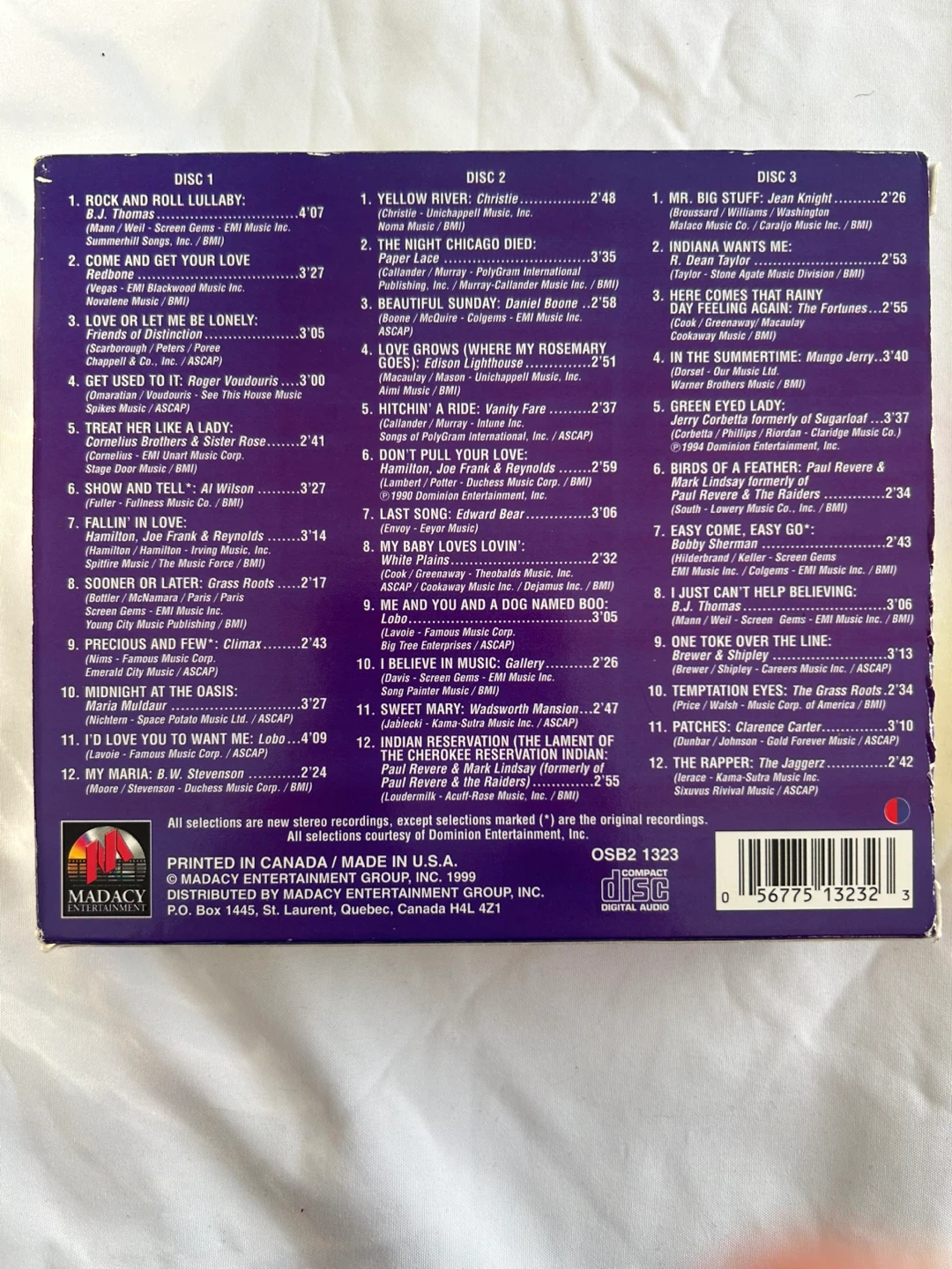 70's Rock 3 CD Compilation (Vol. 2 & 3) - photo 2