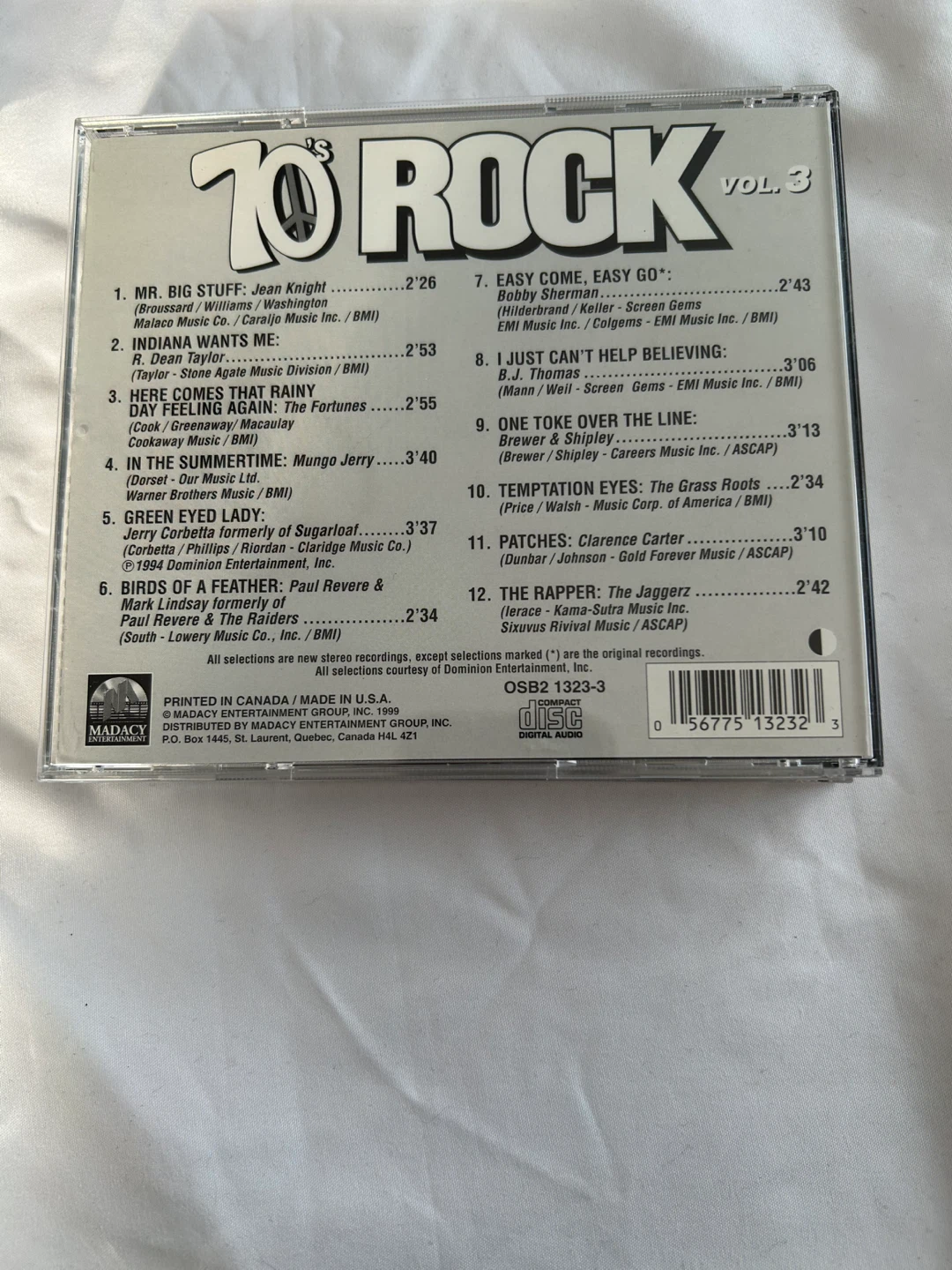 70's Rock 3 CD Compilation (Vol. 2 & 3) - photo 5
