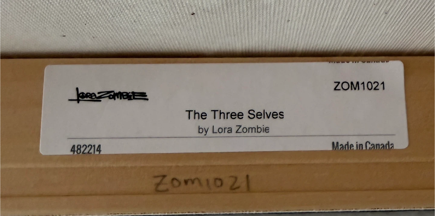 “The Three Selves” Canvas Print by Lora Zombie - photo 3