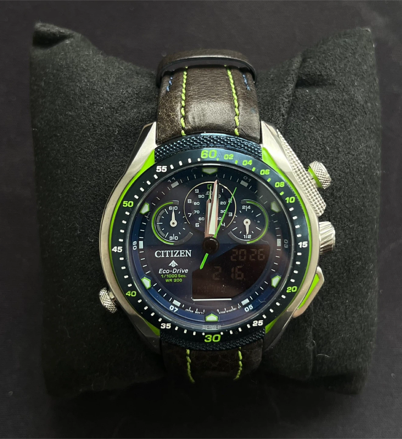 Citizen Eco-Drive Chronograph Watch