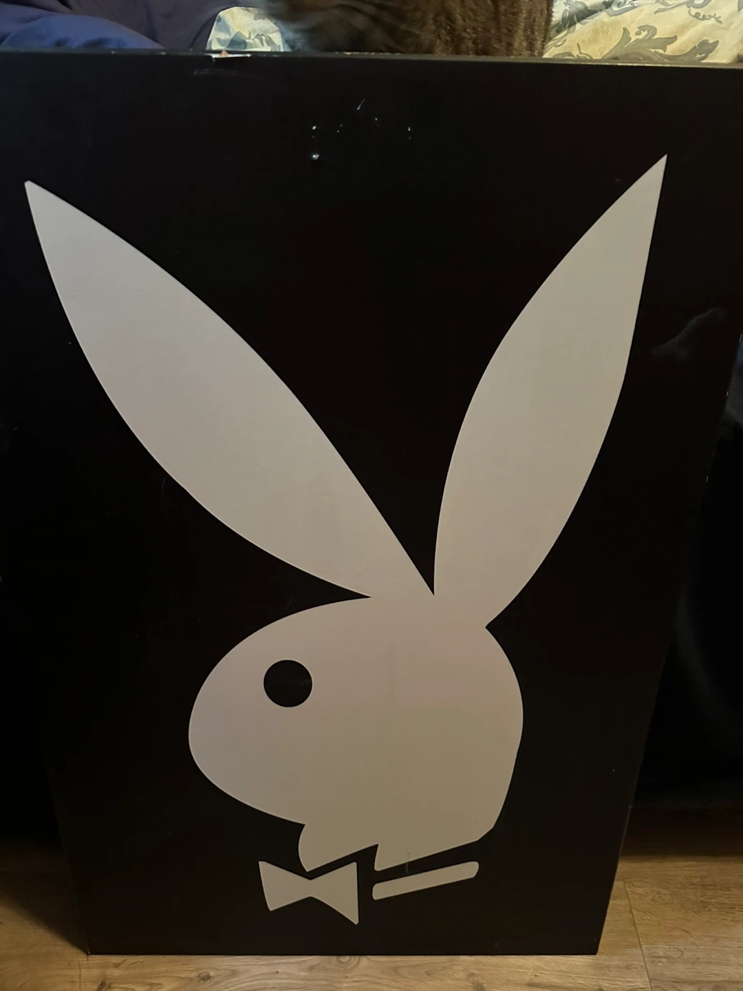 Playboy Bunny Logo Black poster board