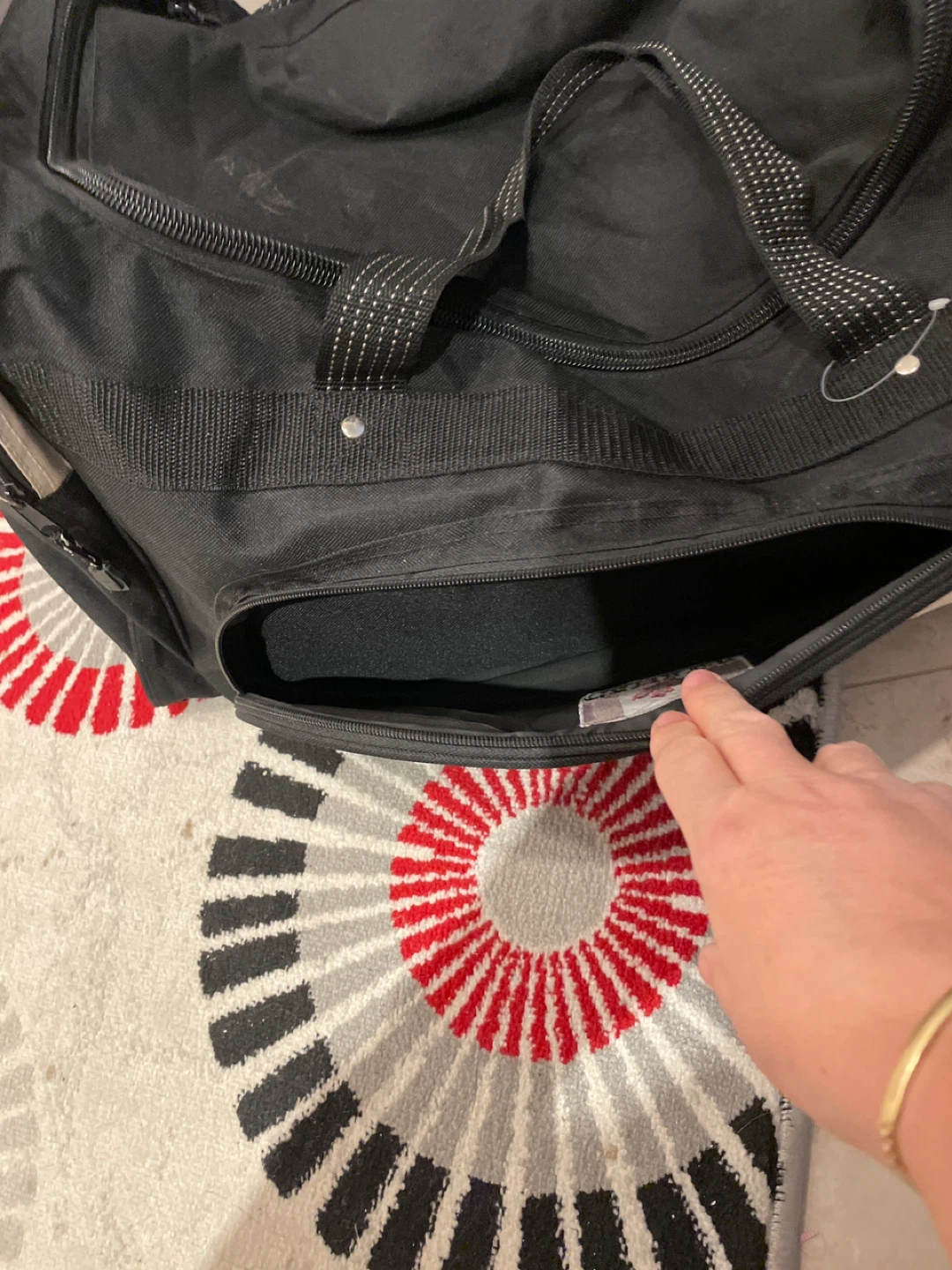 Black Duffel Bag with Canada Logo - photo 2