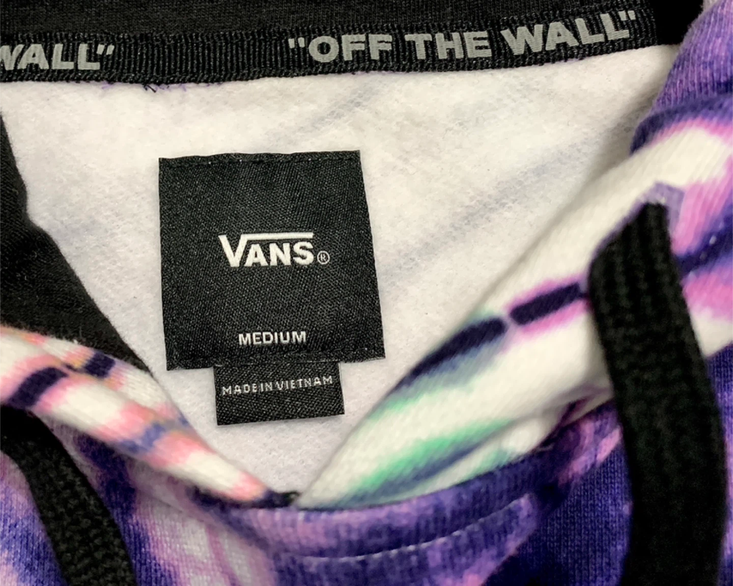 Vans Hoodie Mens/Boys Tie Dye Hooded Sweatshirt NEW - photo 4