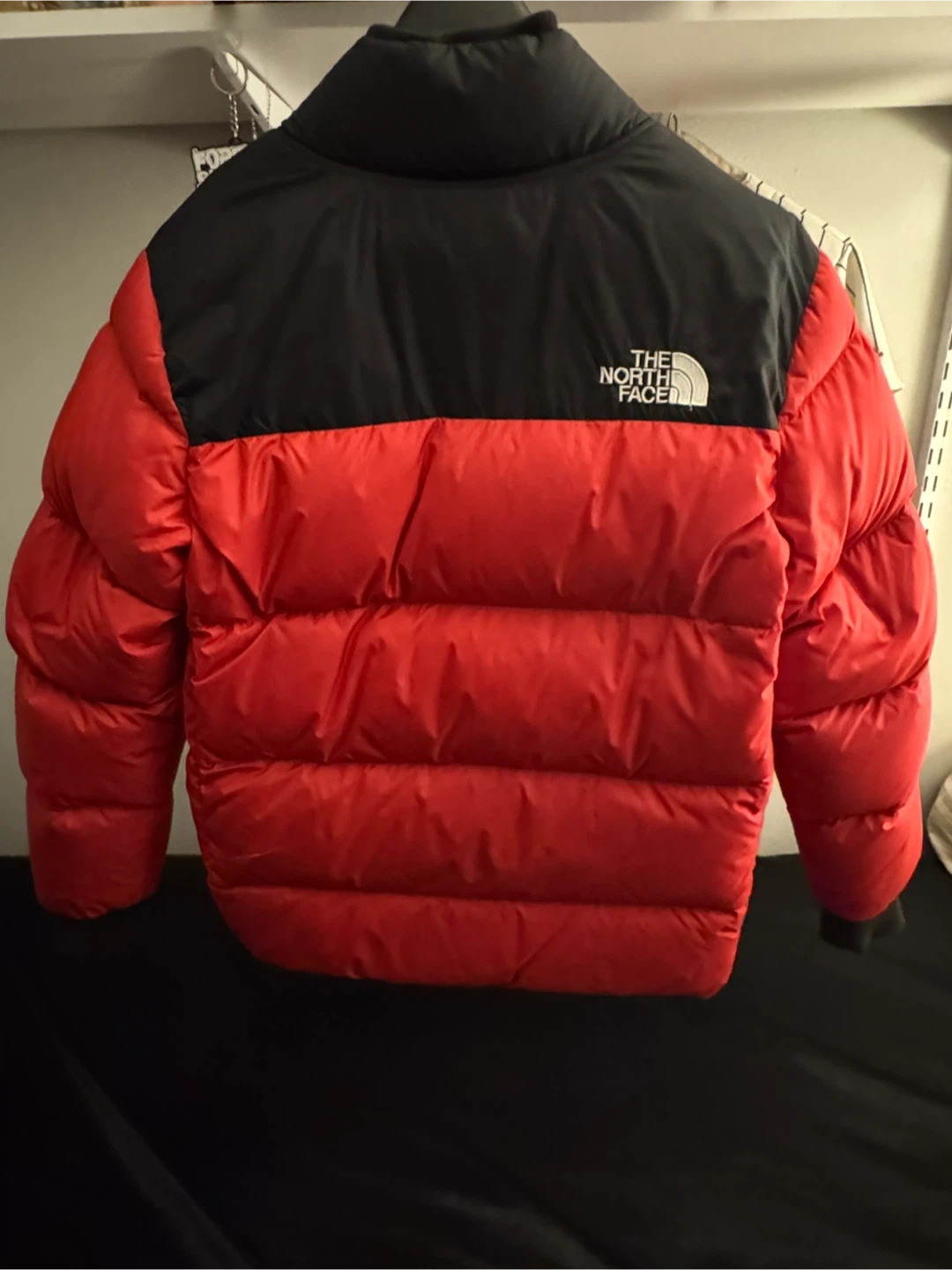 The North Face Puffer Jacket - Red/Black - Size S - photo 3