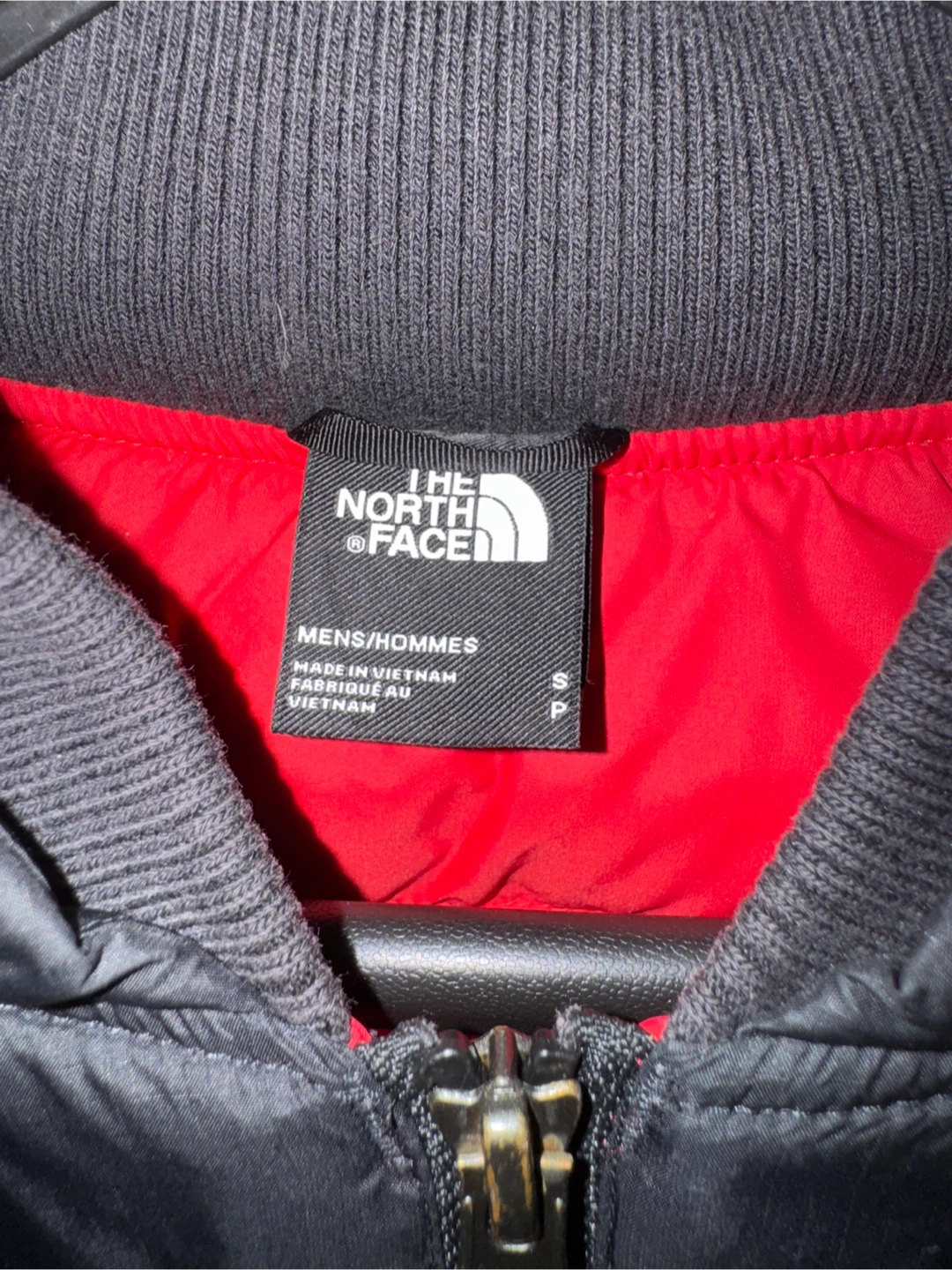 The North Face Puffer Jacket - Red/Black - Size S - photo 2
