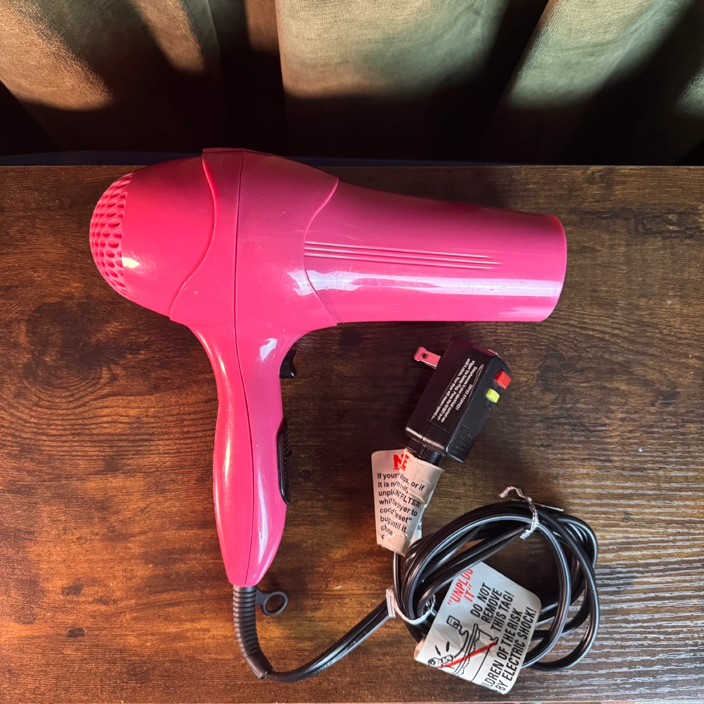 USED Hairdryer Revlon Ionic RV474 1875W Light Pink - photo 2