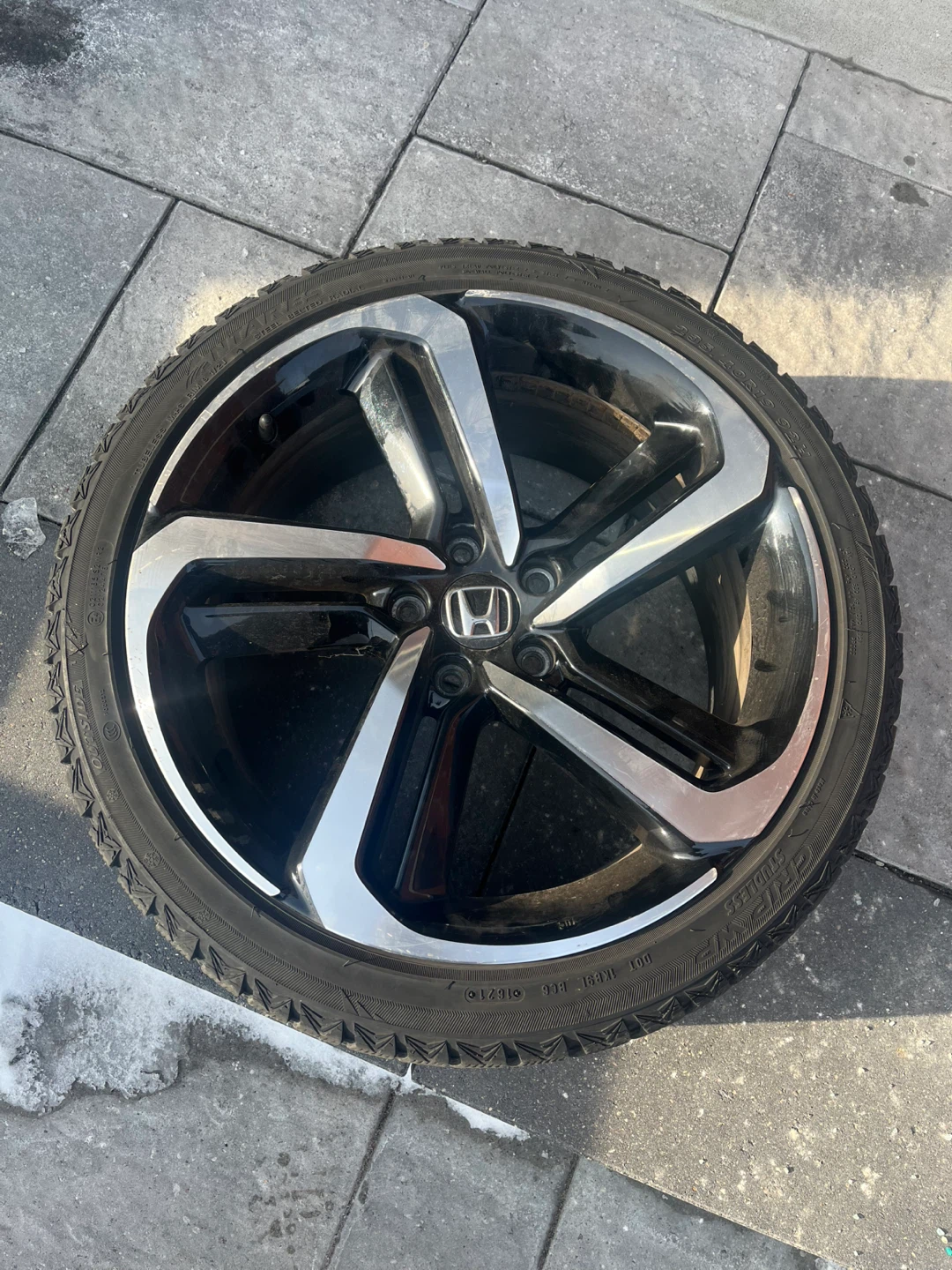 Honda Accord 19” rims and winter tires (x4)