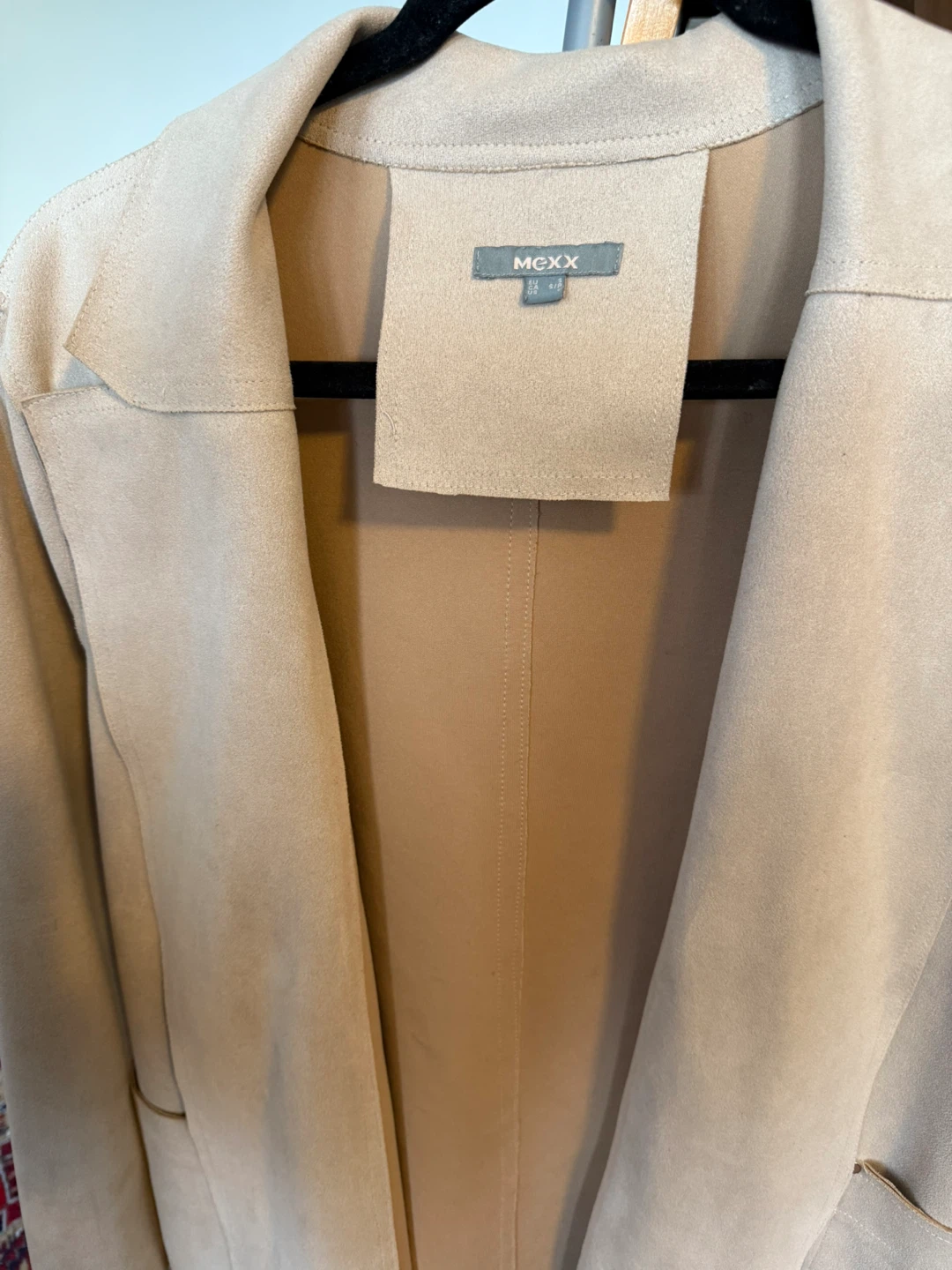 MEXX Beige Suede-like Blazer - photo 3