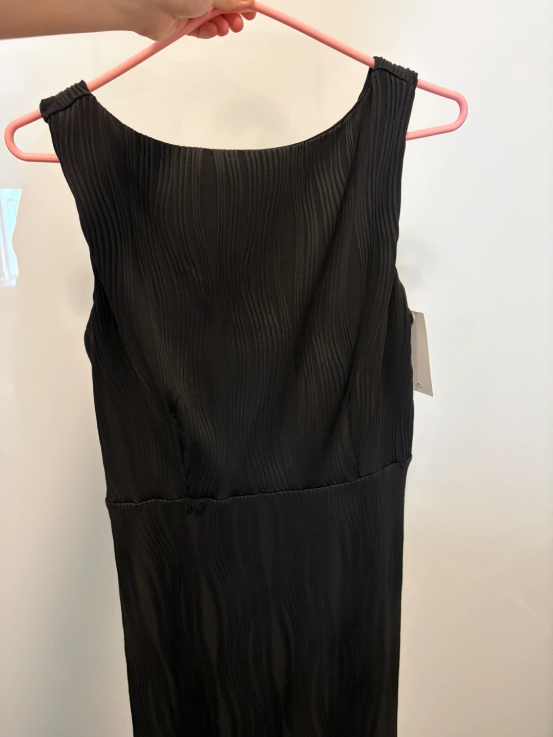 RIHOAS Black Textured Sleeveless Dress - Size S - photo 2