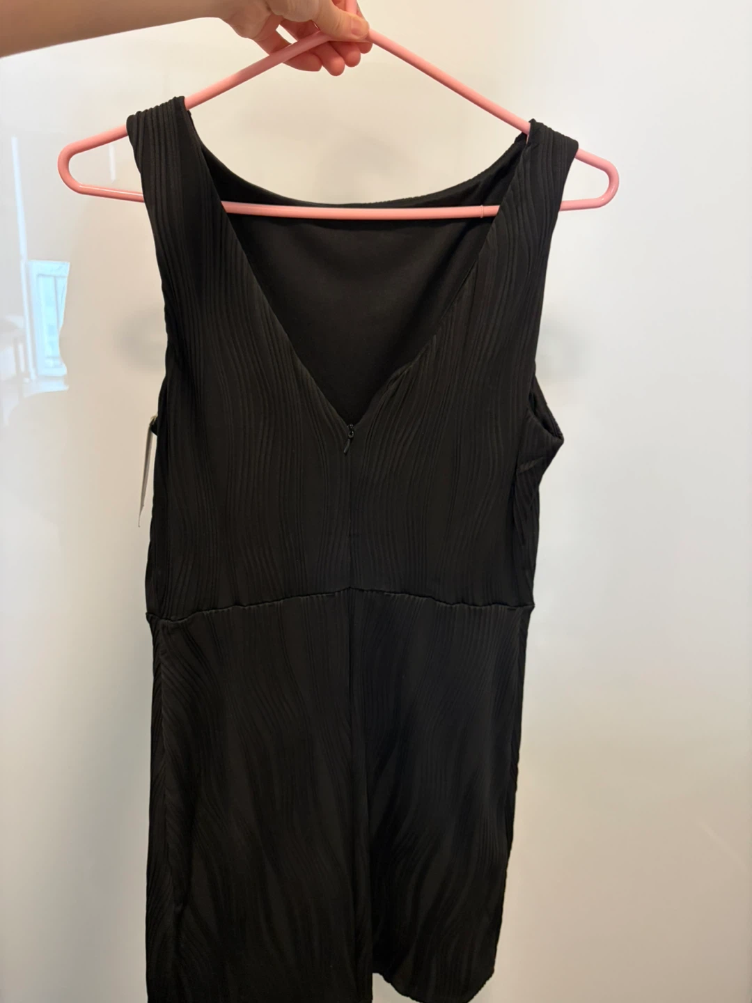 RIHOAS Black Textured Sleeveless Dress - Size S - photo 3