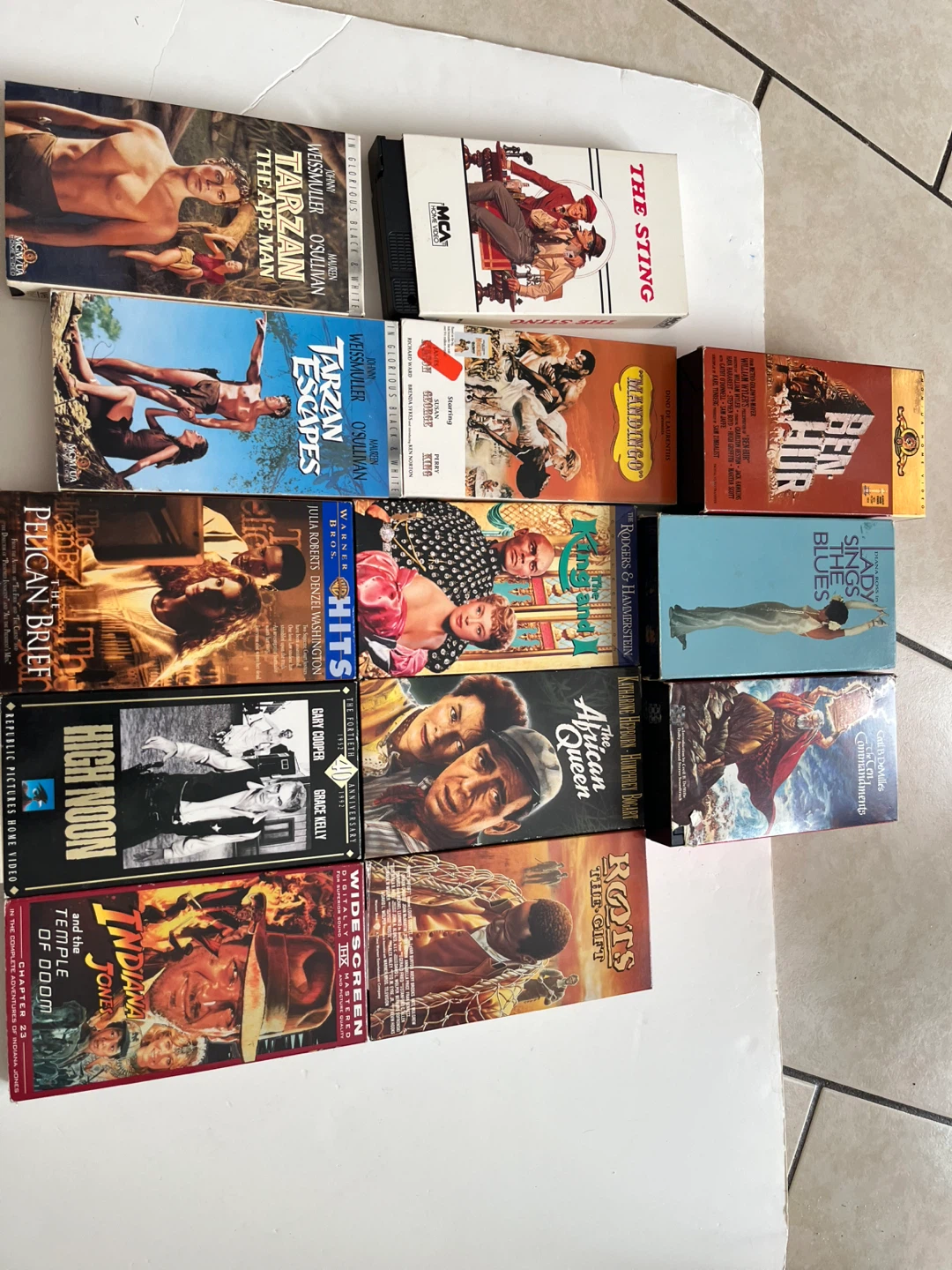 Assorted VHS Movie Collection