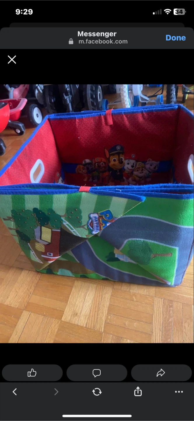 Paw Patrol Storage Bin and Play Mat - photo 3