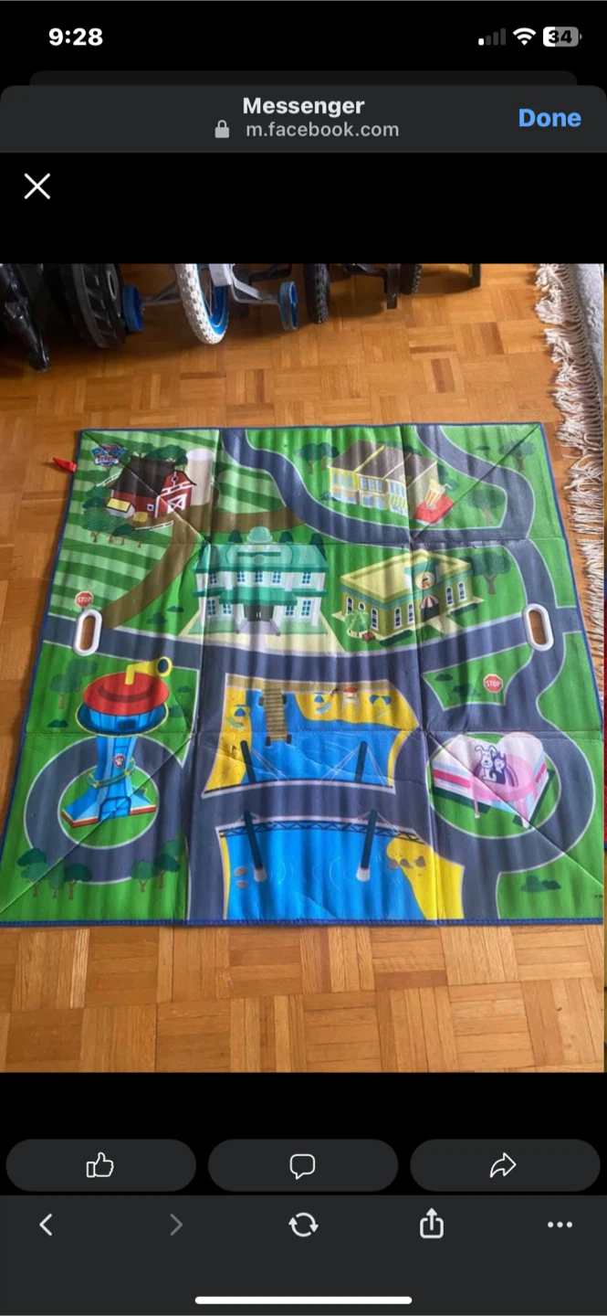 Paw Patrol Storage Bin and Play Mat