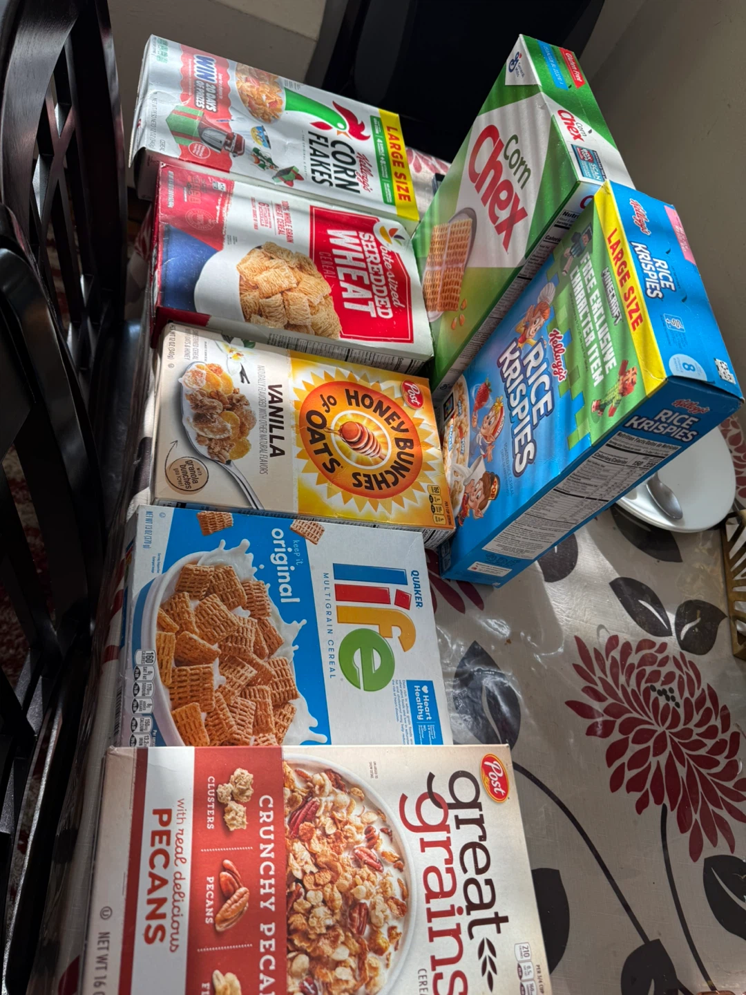 Variety Cereal Boxes - Free
