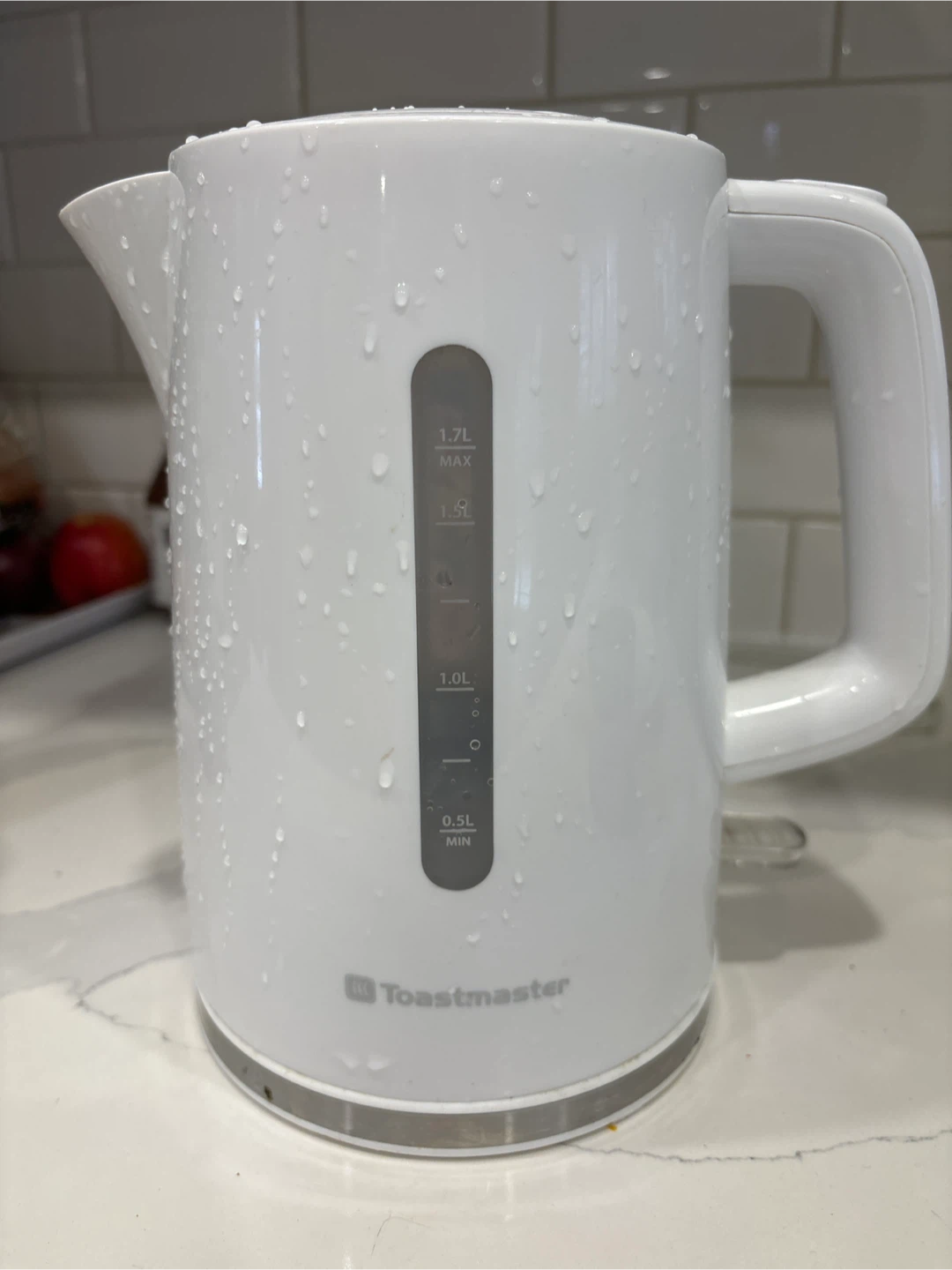 Toastmaster White Electric Kettle 1.7L