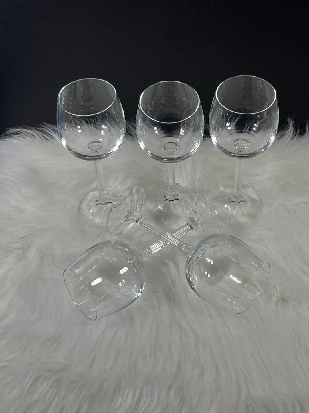 Set of 5 Bohemia Crystal "Isabelle" wine glasses - photo 3