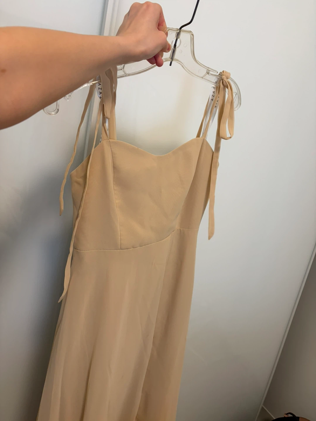 Azazie Rosey JBD Dress - Champagne - photo 3