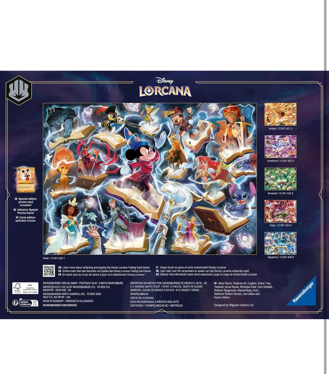 Ravensburger Disney Lorcana 1000 Piece Puzzle - photo 2