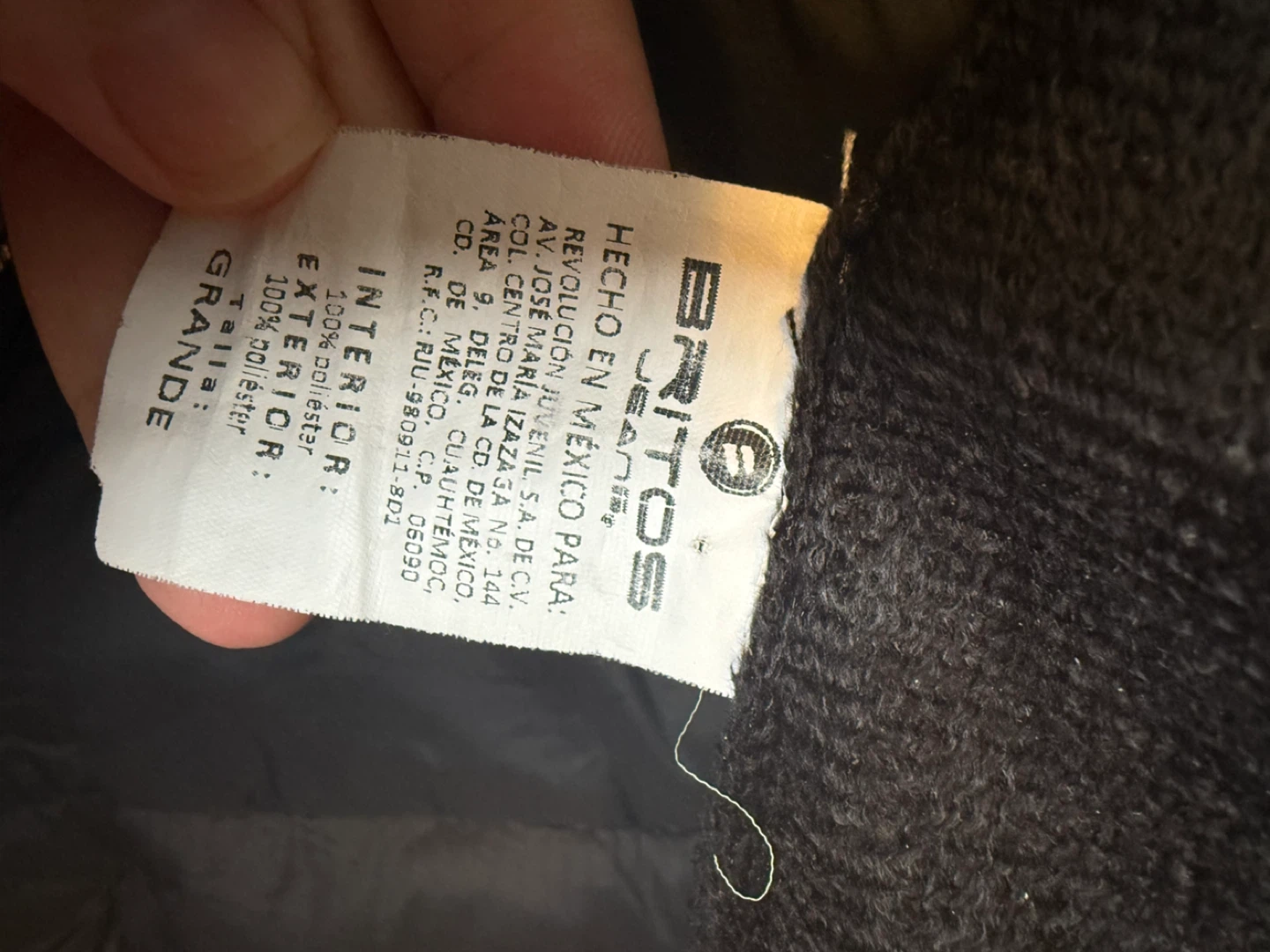Britos Jeans Puffer Jacket - photo 4