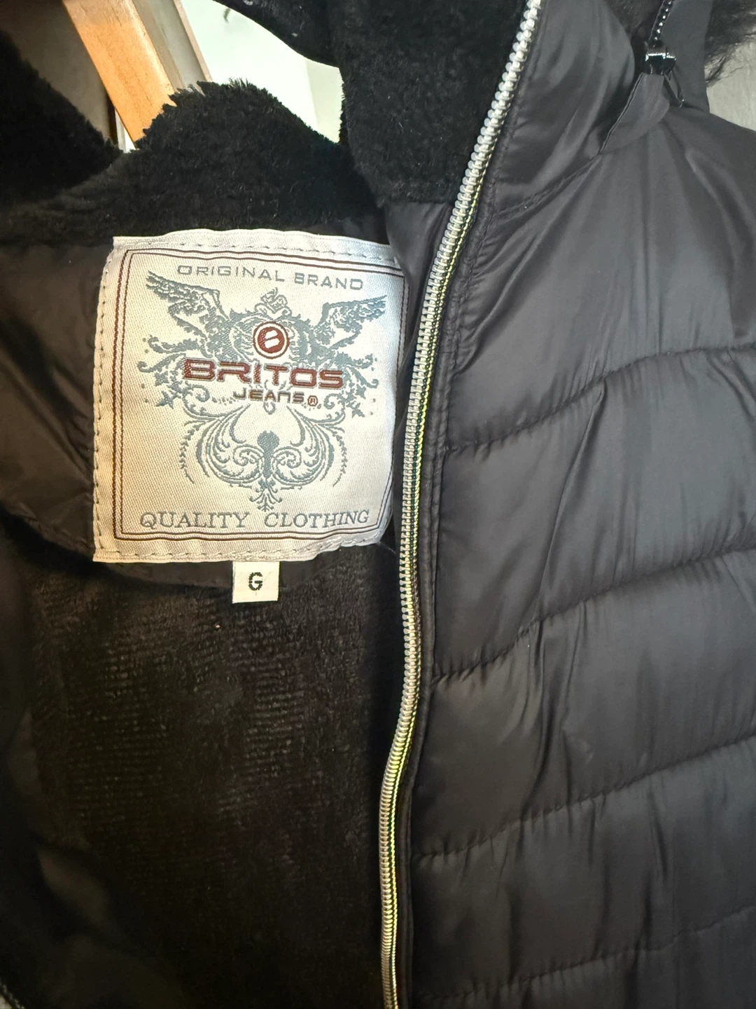Britos Jeans Puffer Jacket - photo 2